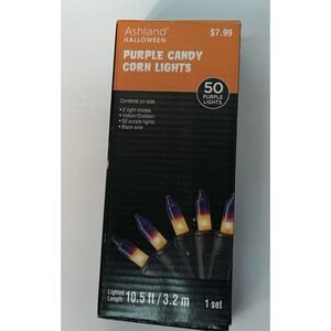 Halloween Orange Lights 50 Count 3 Box Lot 150 Lights Celebrate